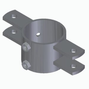 Hing posti 89mm kahepoolne otse