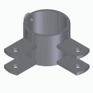 Hing posti 89mm kahepoolne