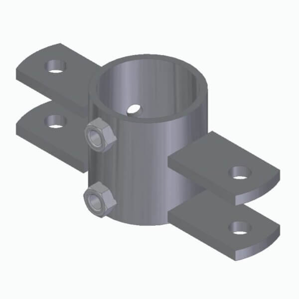 Hing posti 60mm kahepoolne otse
