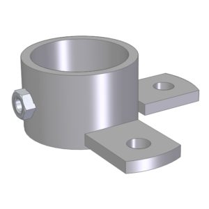 Aia kinnitus posti 60mm kahepoolne