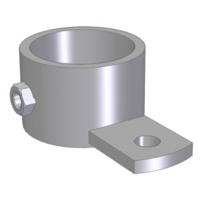 Aia kinnitus posti 60mm ühepoolne