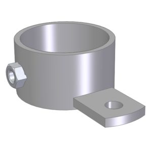 Aia kinnitus posti 76mm ühepoolne