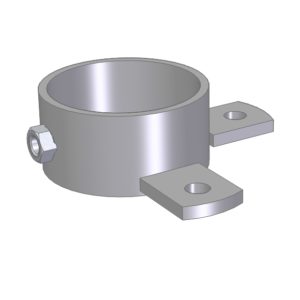 Aia kinnitus posti 89mm kahepoolne