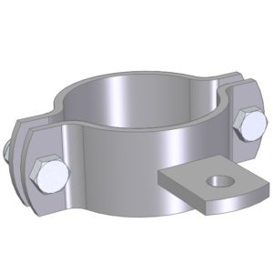 Aia kinnitus klamber postile 89mm