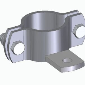 Aia kinnitus klamber posti 76mm