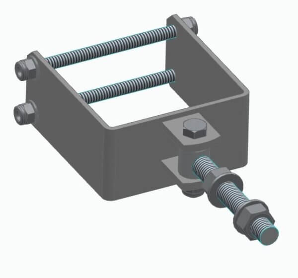 Hing posti 140x140mm - Image 2