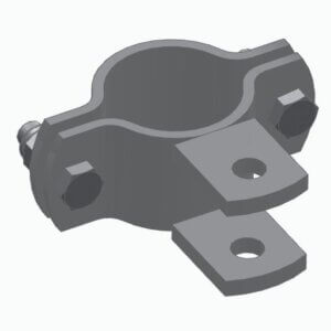 Hing klamber posti 60mm ühepoolne
