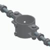 Hing posti 89mm kahepoolne otse - Image 2