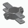 Hing klamber posti 76mm kahepoolne
