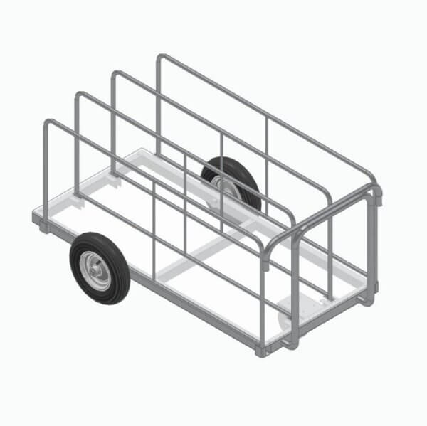 Käru vasikaboksi seinte transportimiseks - Image 2